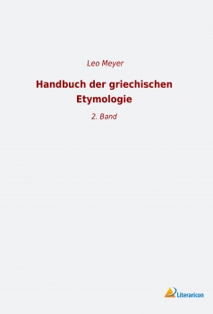 Handbuch der griechischen Etymologie - 2. Band