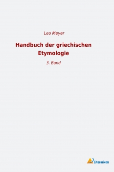 Handbuch der griechischen Etymologie - 3. Band