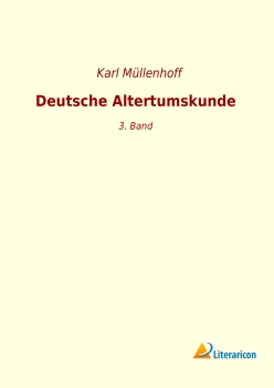 Deutsche Altertumskunde - 3. Band