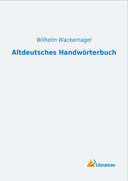 Altdeutsches Handwörterbuch